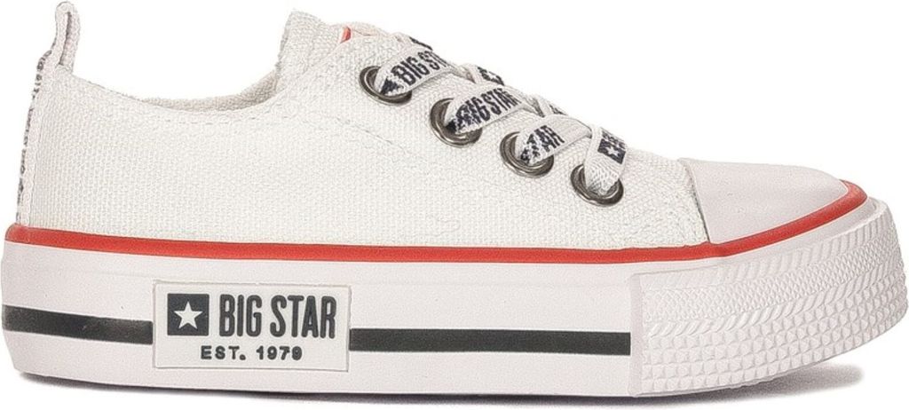Stoff-Sneaker für Kinder BIG STAR KK374068 Weiß 26