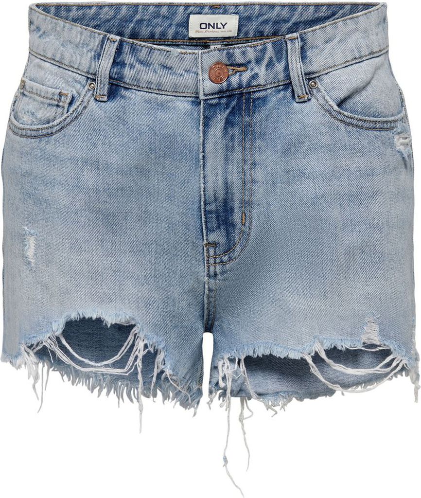 Only Shorts 15256232-LIGHTBLUE in Blue color size small