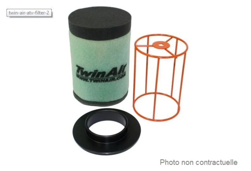 Kit filtre à air complet Twin Air 156061P avec cage de support rigide