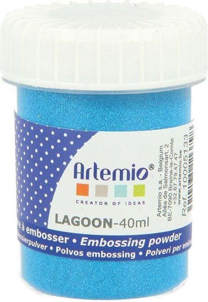 Prägepulver 40 ml - Blau