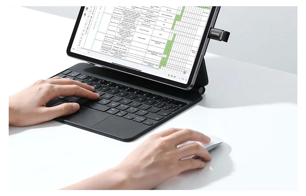 Adattatore USB C a USB A Baseus 10Gbps | Per Caricatore Auto e PC - 24