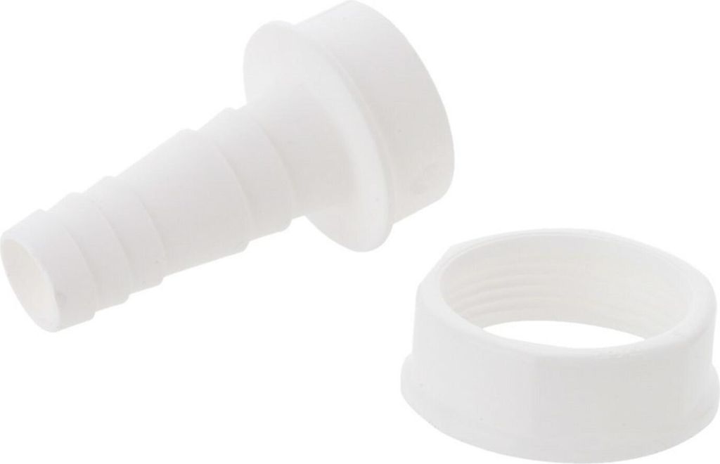 KIRCHHOFF KS Geräteanschluss, 1 1/2"IG x 3/4"T Weiß,für Waschgeräte -Siphon