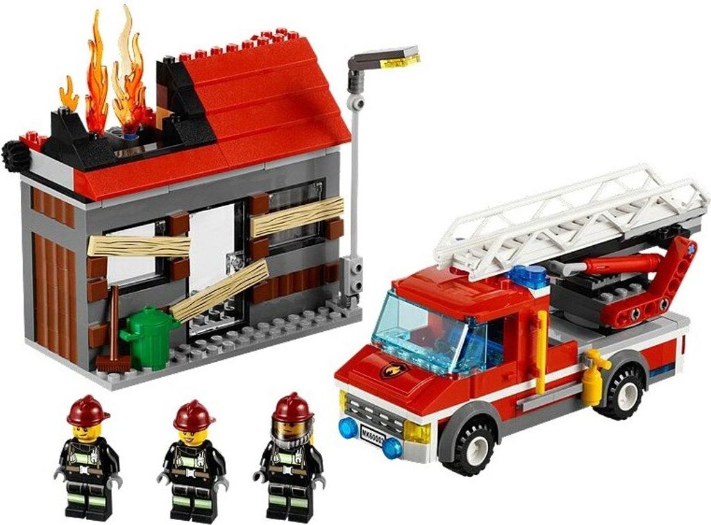 Lego City 60003 Feuerwehreinsatz Produktbild 