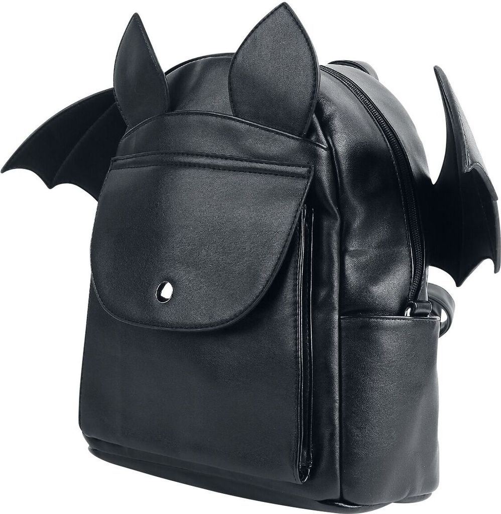 Banned Alternative Mini-Rucksack Damen Fledermaus schwarz Standard