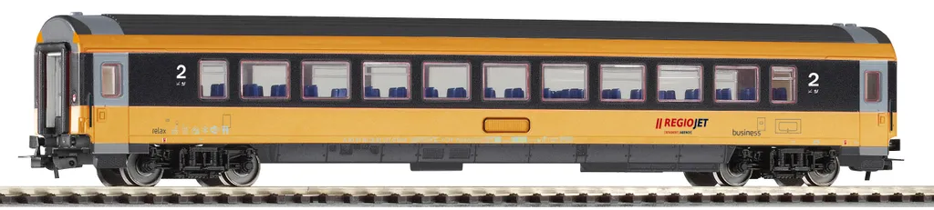 Wagon Bmz Regiojet Piko 57647 Stabilité et Réalisme pour Train HO