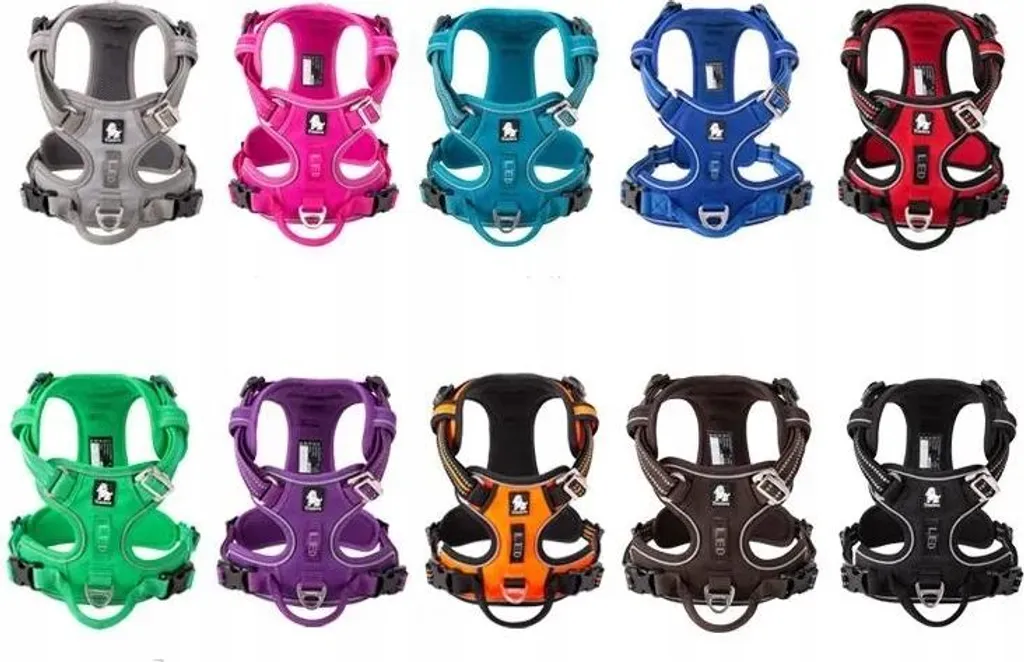 Pettorina Cane Truelove Riflettente M: Equipaggiamento Tecnico No-Pull - 15