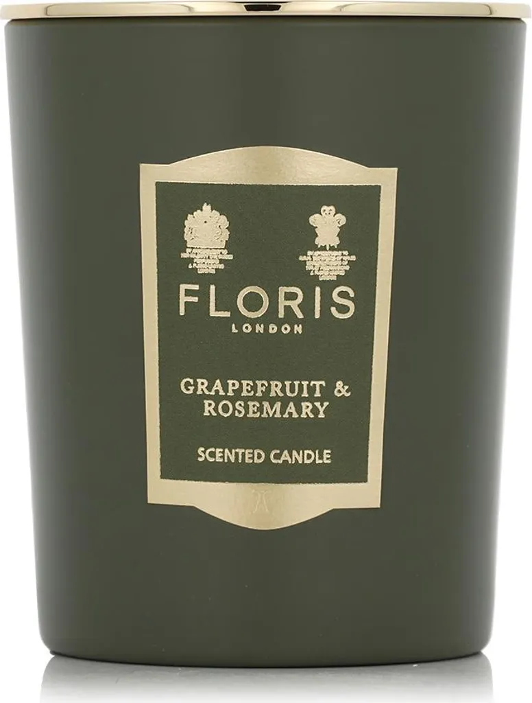 Floris Bougie Pamplemousse & Romarin 175g - Cire Végétale et Huiles Fines
