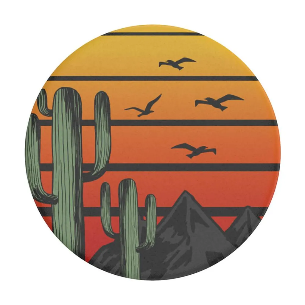 PopSockets Saguaro Sunset poignée amovible et support pour smartphone