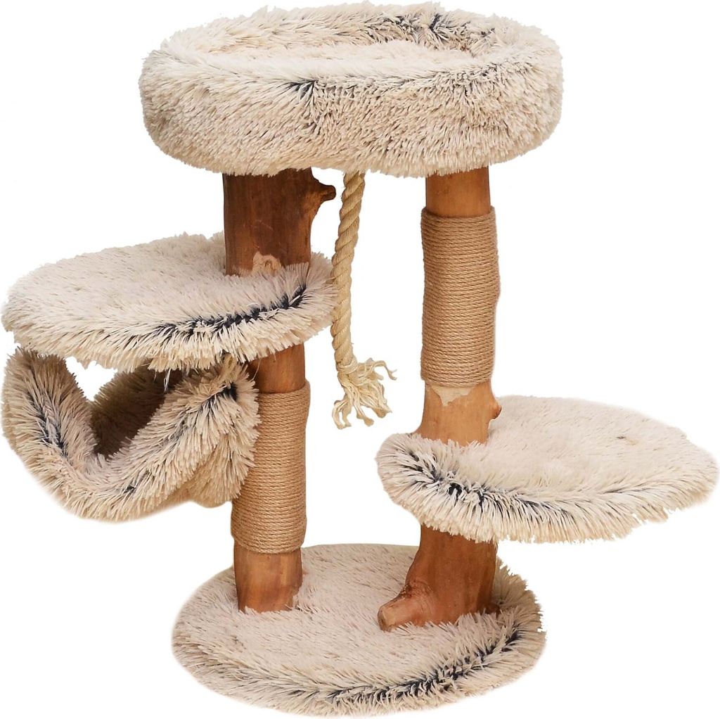Fudajo Arbre à chat - 87,5 cm de haut - design ludique - Image du produit 