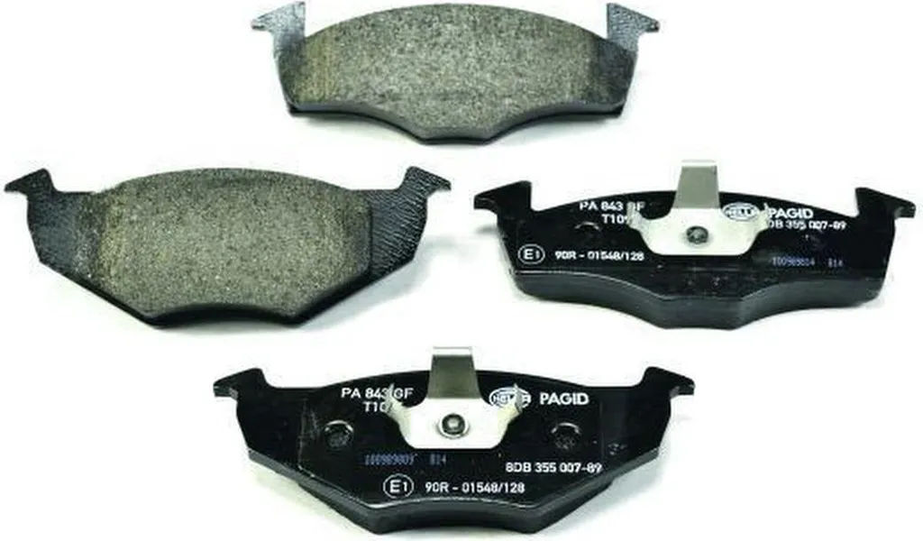 Plaquettes de frein avant HELLA pour VW SKODA SEAT - Haute performance