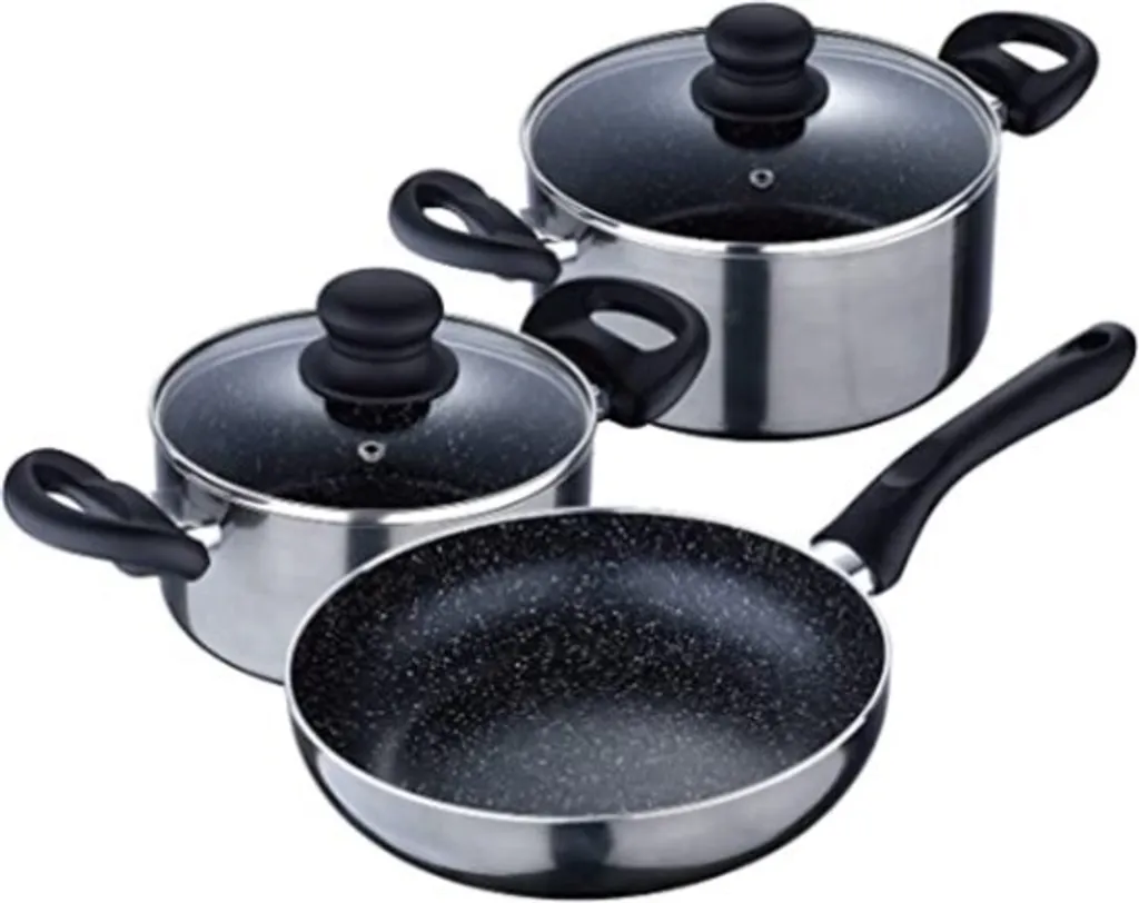 Batterie cuisine induction légère et anti-adhésive San Ignacio 5 pcs