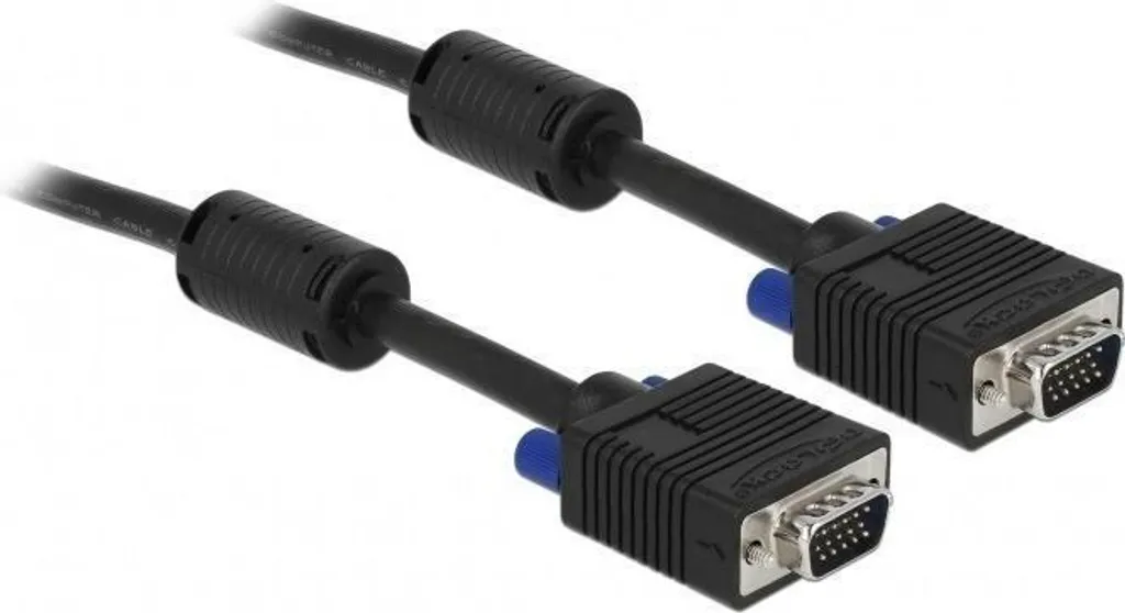 Câble écran VGA mâle-mâle 5 mètres pour moniteur et vidéoprojecteur - 3