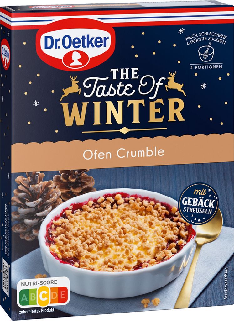 Oetker Crumble v troubě 0,115Kg Obrázek produktu 