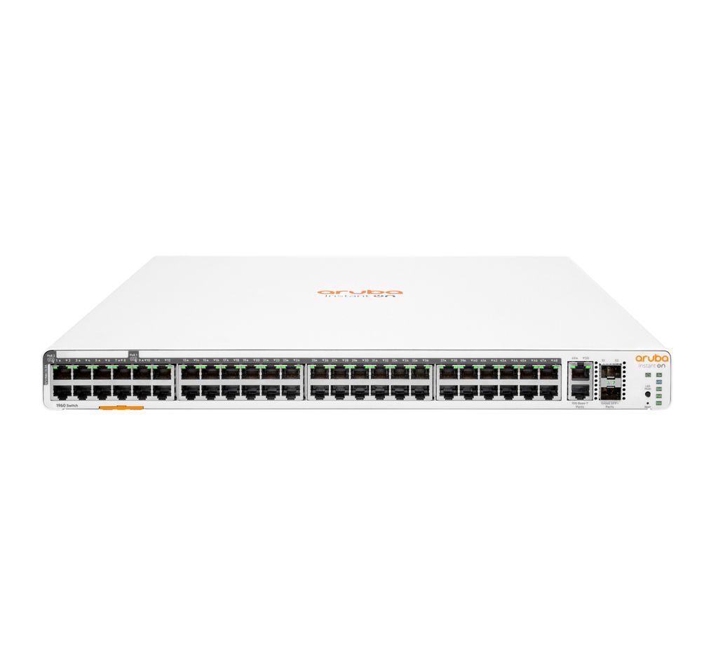 Hewlett Packard Enterprise HPE Aruba IOn 1960 48G 2XT 2XF 600W Sw Vereinigtes Königreich