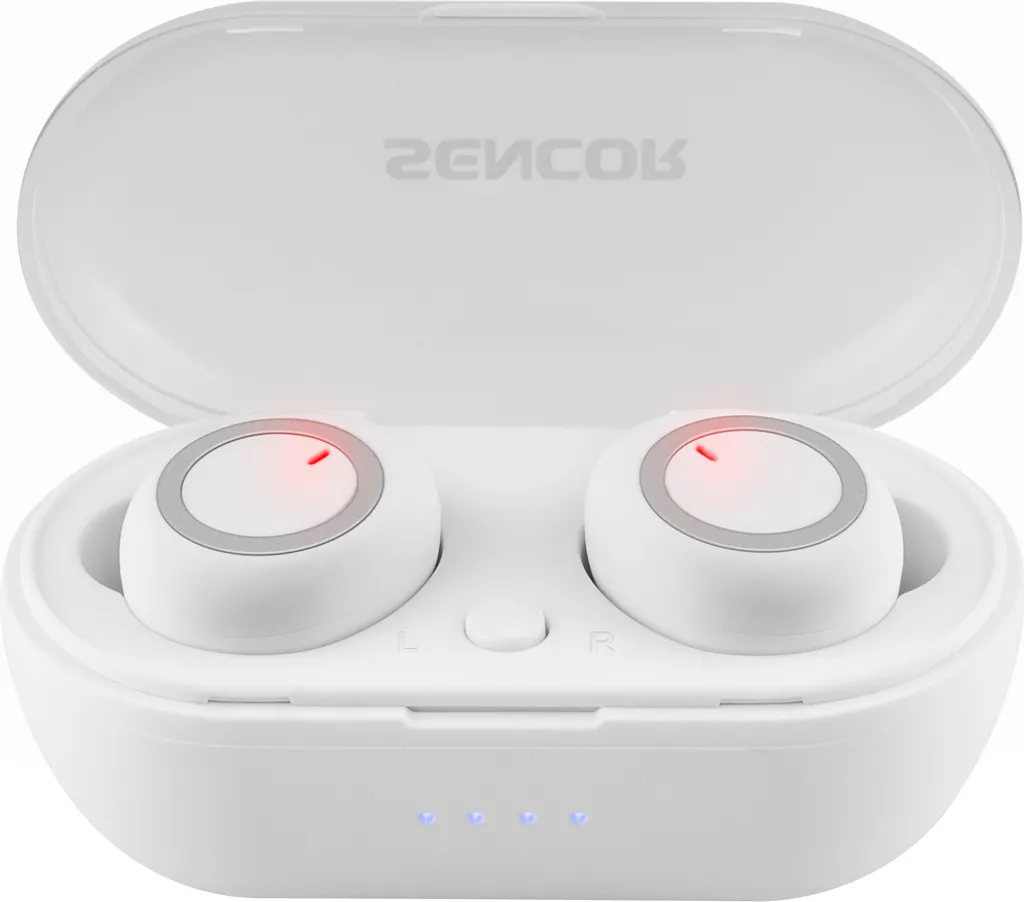SENCOR SEP 510BT WH Écouteurs sans fil TWS Bluetooth avec micro intégré