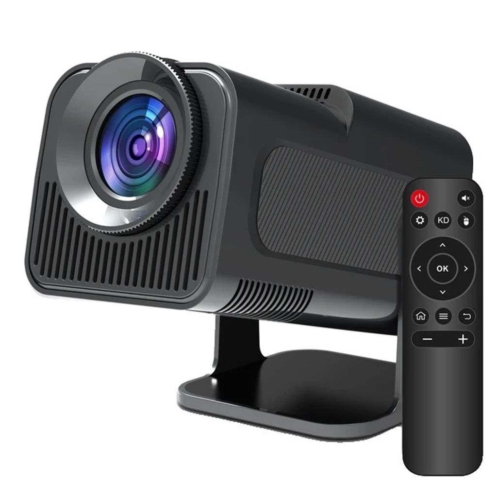Projektor, 4K-Auflösung, Dual-Wifi6, HY320-Schwarz, Produktbild 