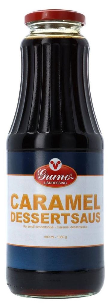 Sauce dessert caramel Gruno IJsdressing 990 ml – Sauce Image du produit 
