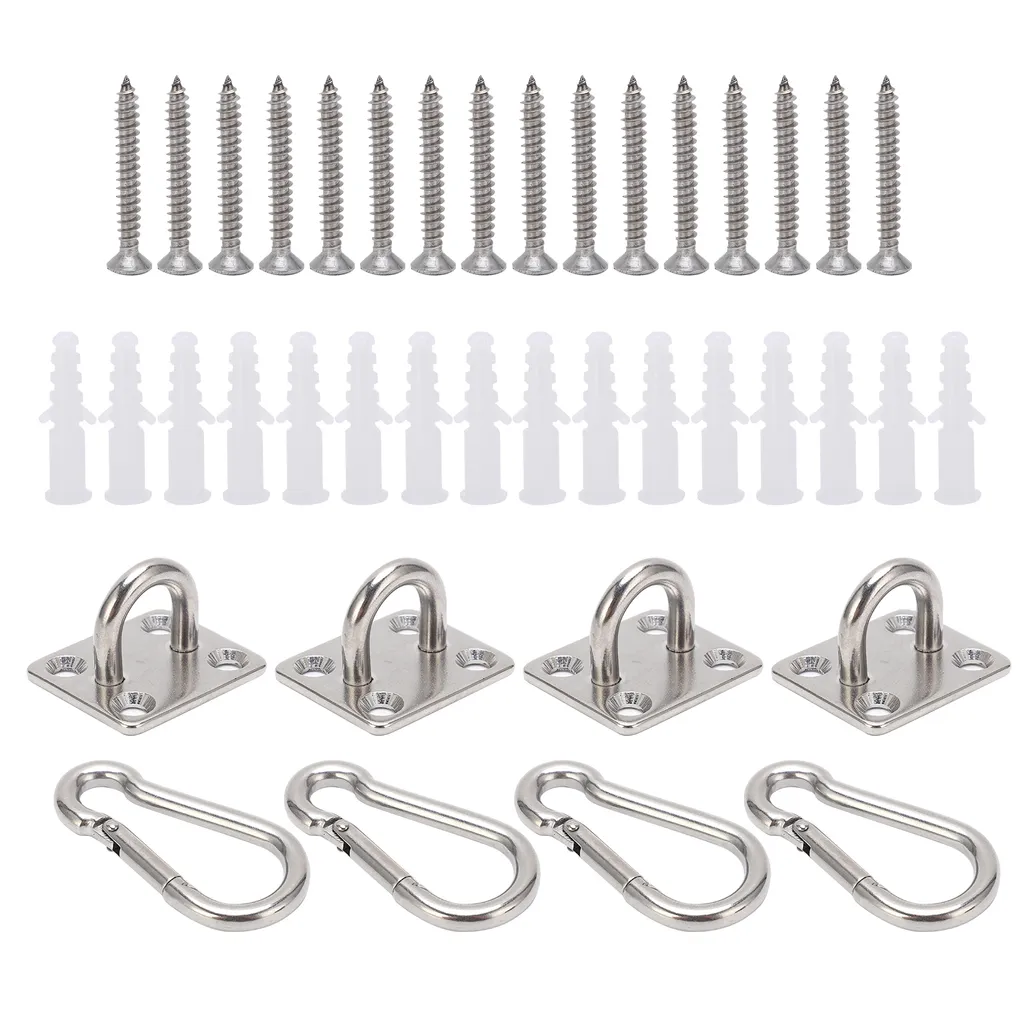 Gancio Soffitto Multifunzione per Amaca e Yoga | Design Inox 360° 450kg