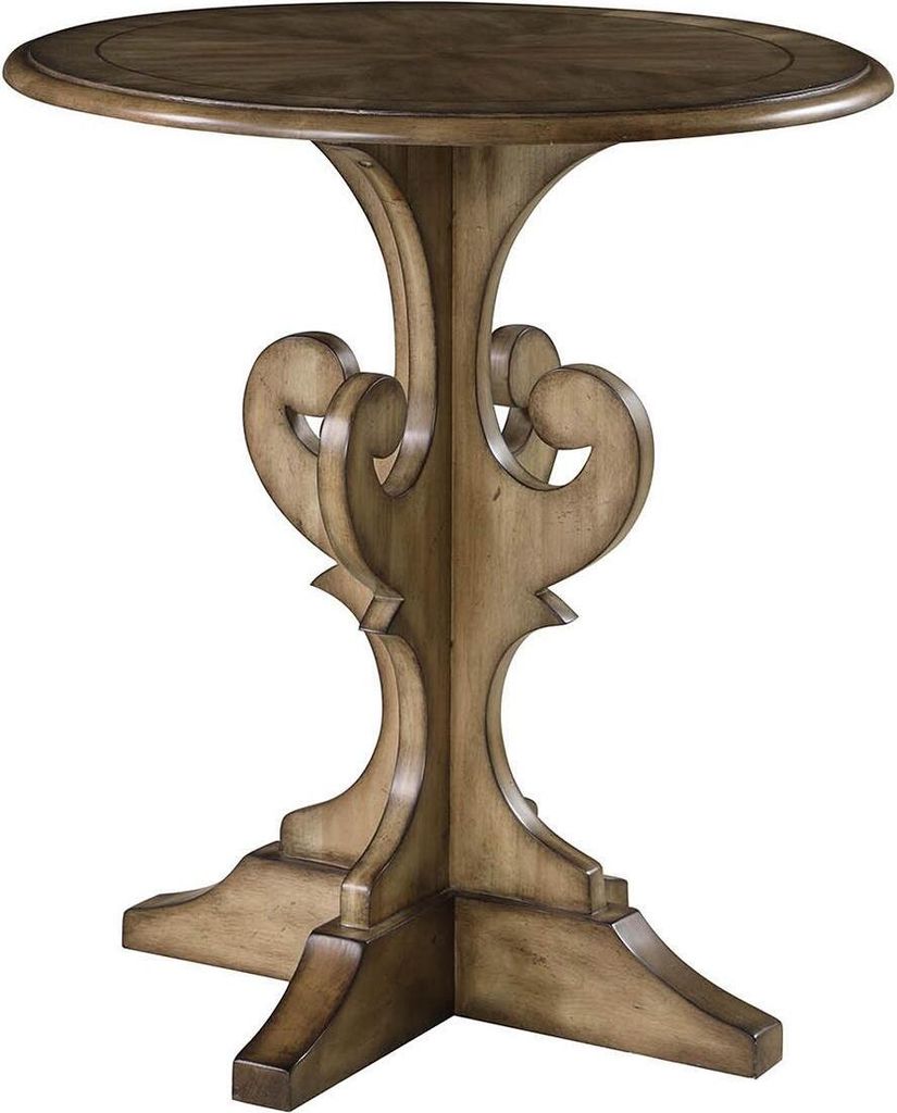 Couch Tisch Holz Sofa Rund Beistell Design Tische Landhaus Möbel Wohnzimmer Neu