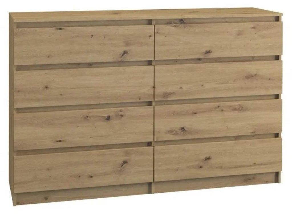Commode large avec tiroirs TAAVI – chêne artisan Image du produit 
