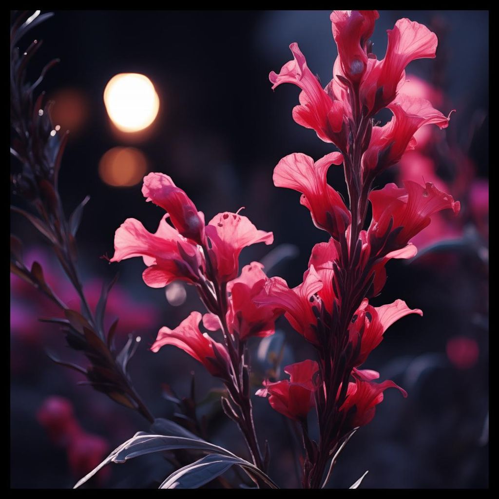 Plakat 70x70cm Abendglanz