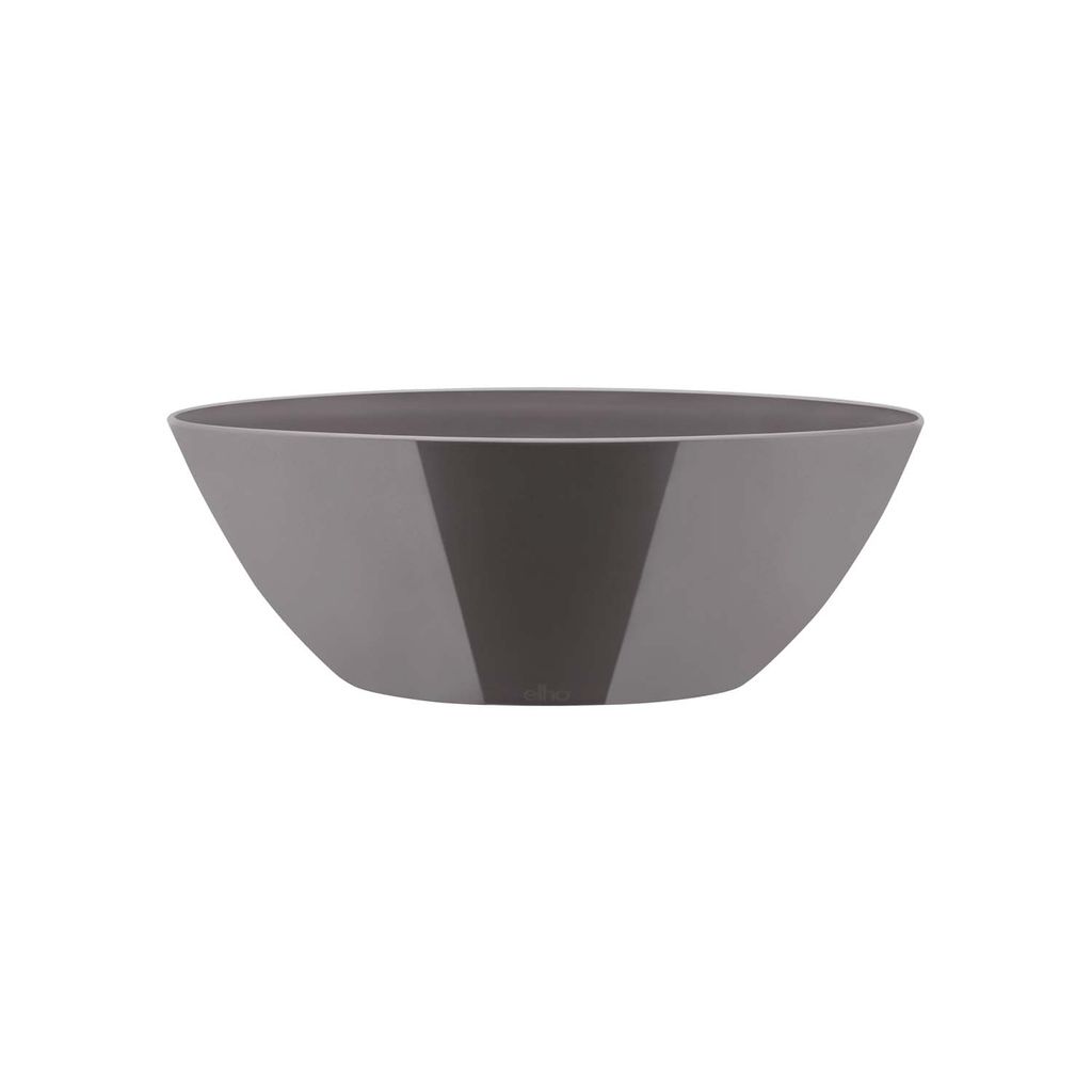 elho brussels Diamond Oval 36cm Übertopf - oyster pearl