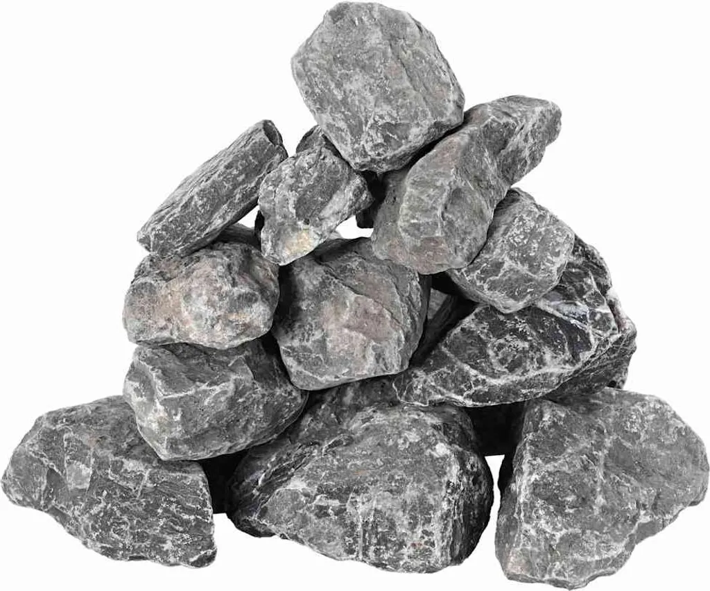 Pierre de sauna 15 kg anti-éclatement pour une chaleur saine et sûre
