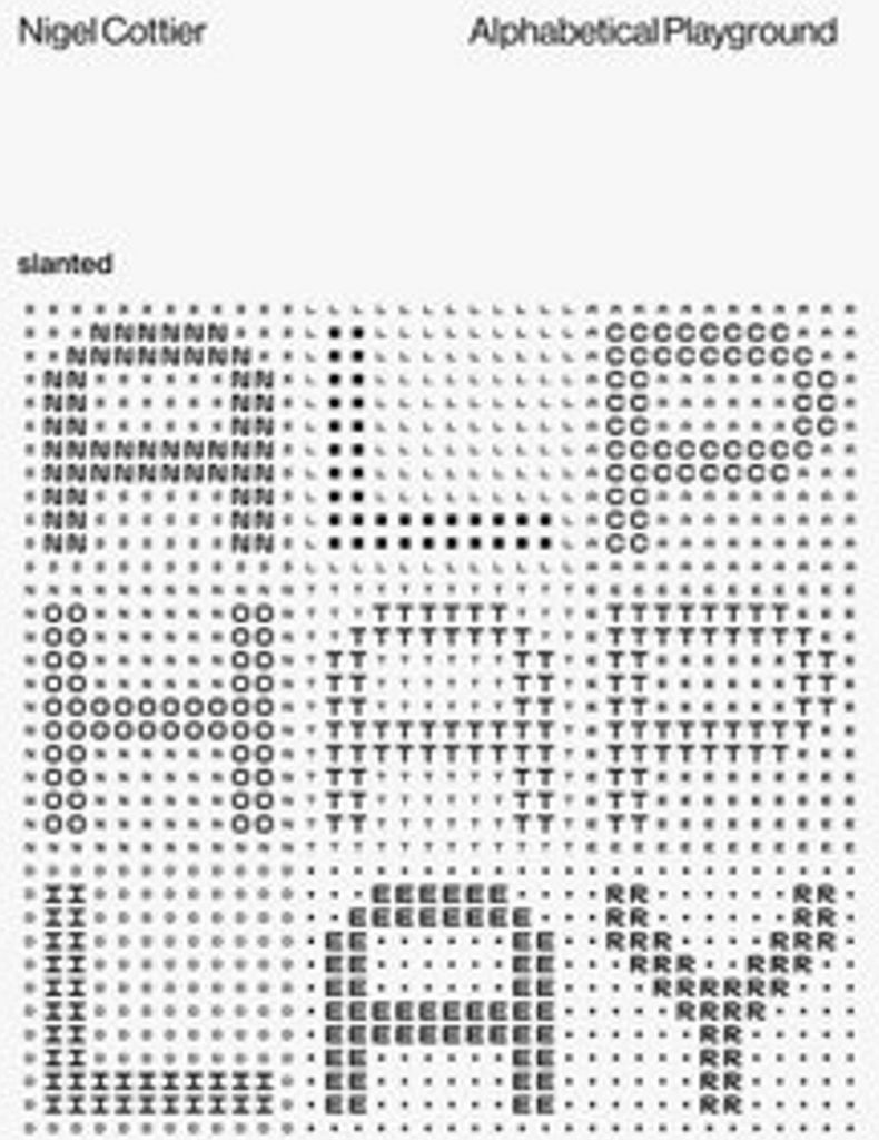 Alphabetical Playground