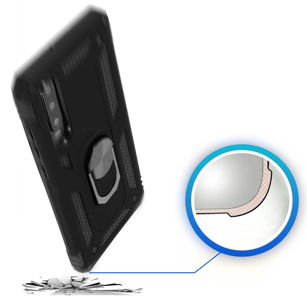 MaiJin Custodia Trasparente Per Huawei P30, Cover Morbida In TPU Cristallo Di Rocca, Anti-scivolo E Anti-graffio, Sottile E Leggera - 2