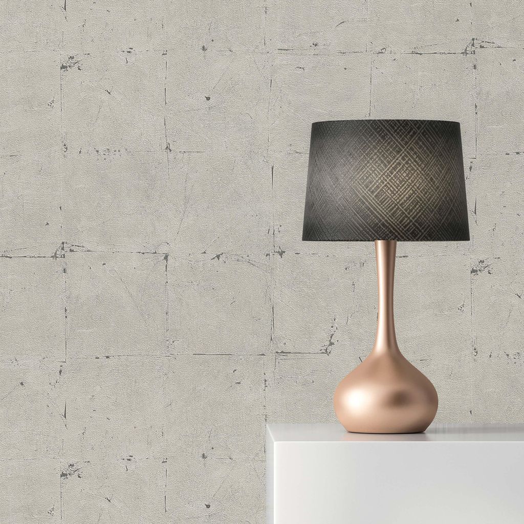 TADESSI Tapete Beton Lauro M1-No.887 Vliestapete Grau Beige Tapete in Betonoptik Modern Urban Wohnzimmer Schlafzimmer