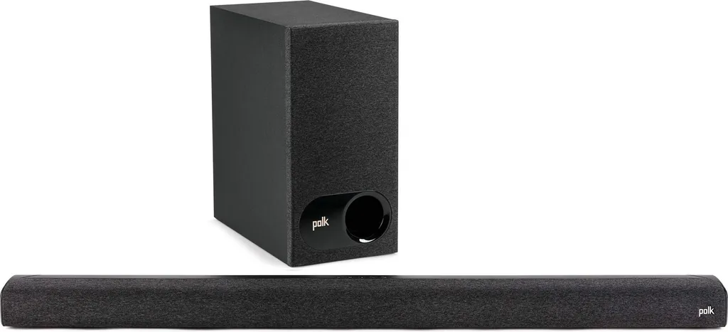 Barre de Son 160W Polk Signa S3 WiFi avec Caisson Sans Fil 4K HD 8K