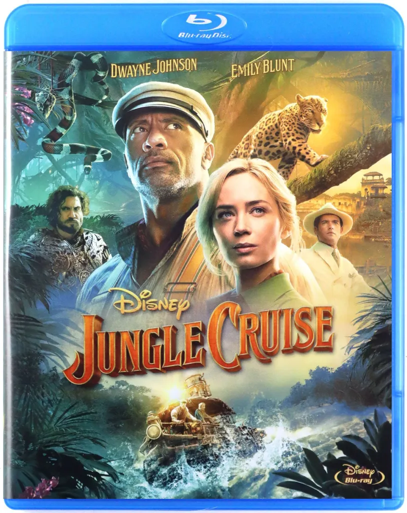 Jungle Cruise Blu-ray Version Originale Uniquement Film Aventure Disney