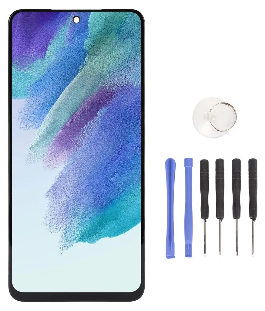 Bloc Écran LCD pour Galaxy S21 FE 5G Tactile 6,4 Pouces avec Outils Inclus