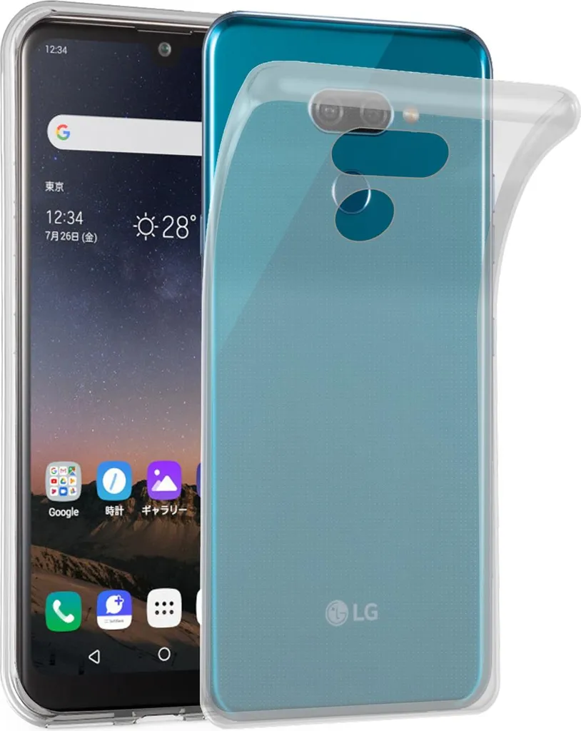 Custodia Protettiva LG K50 Cadorabo TPU Silicone Trasparente Slim