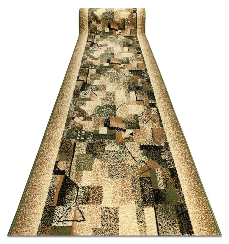 TAPIS DE COULOIR BCF IMPRESJA olive 120 cm vert 120x380 cm Image du produit 