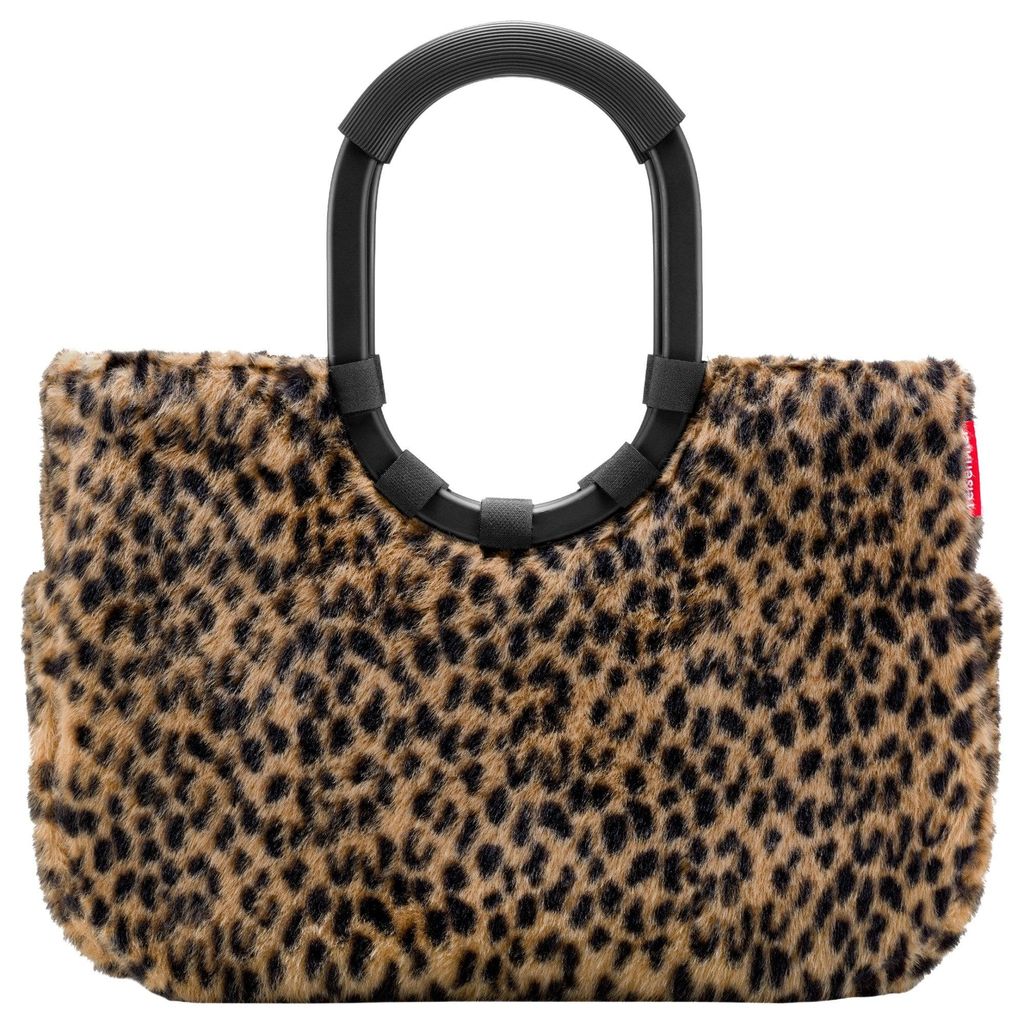 Reisenthel Loopshopper M, Čierna, Hnedá, Polyester, Kôš na Obrázok produktu 