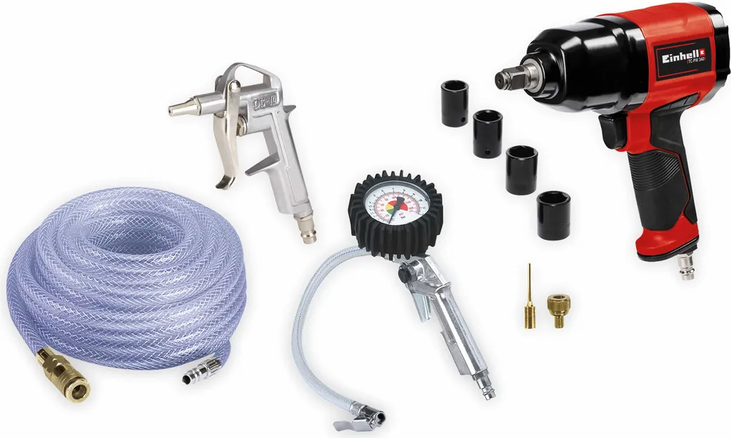 Einhell 4020577 Kit d'accessoires pour compresseur pneumatique 3 pièces