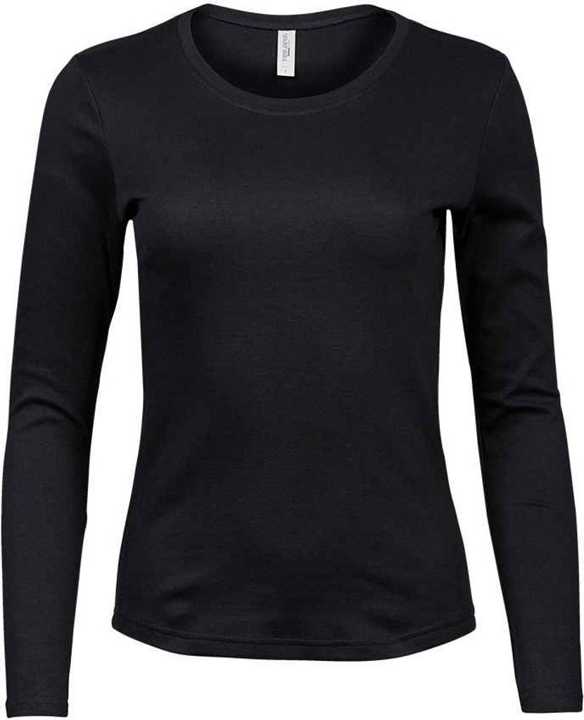 Tee Jays - "Interlock" T-Shirt für Damen PC4303 (L) (Schwarz)