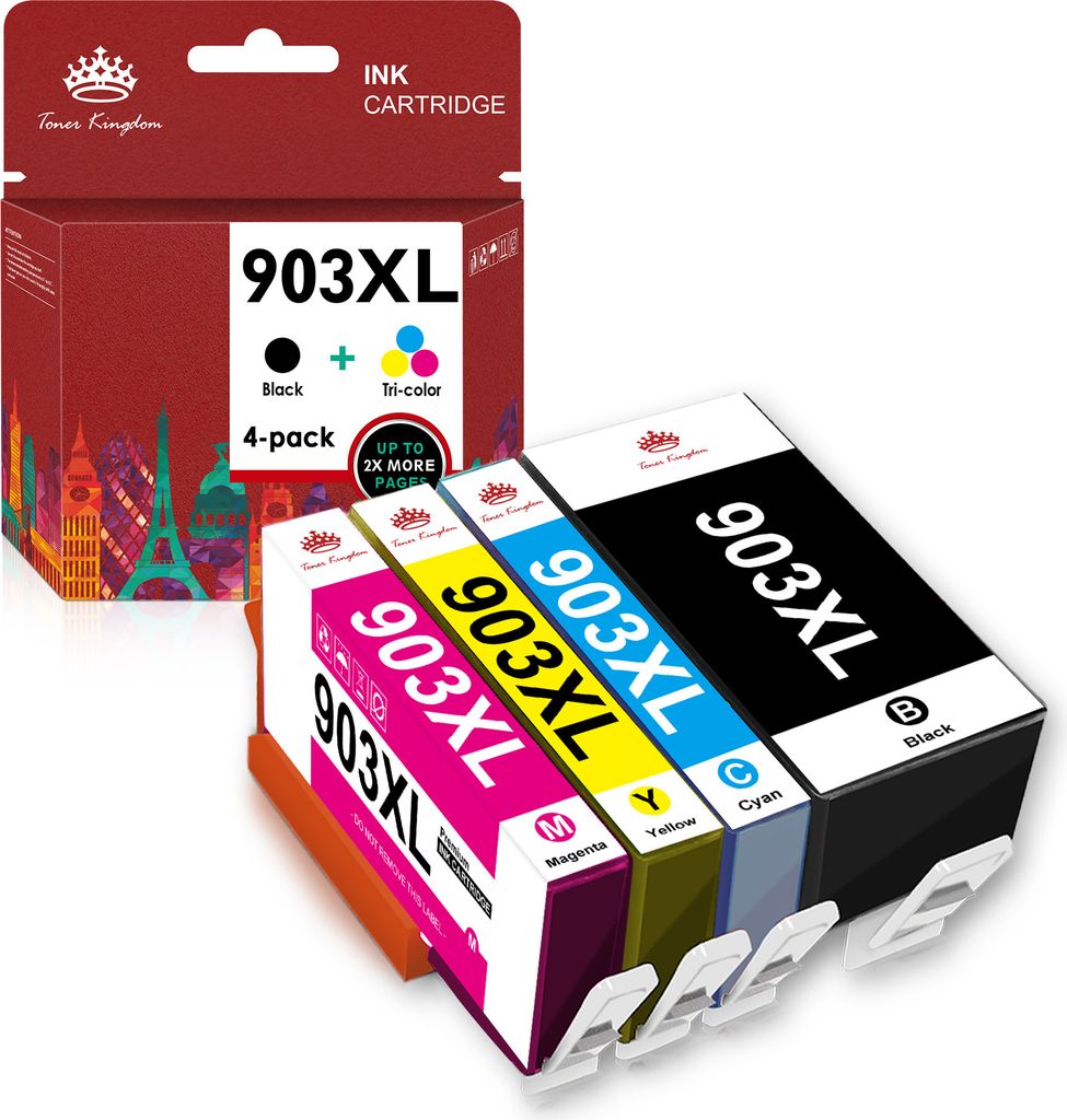 ️Neuester Chip 903XL patronen für HP 903 kompatible für HP Officejet 6950 6962 - Pro 6960 6970 All-in-One Serie Drucker