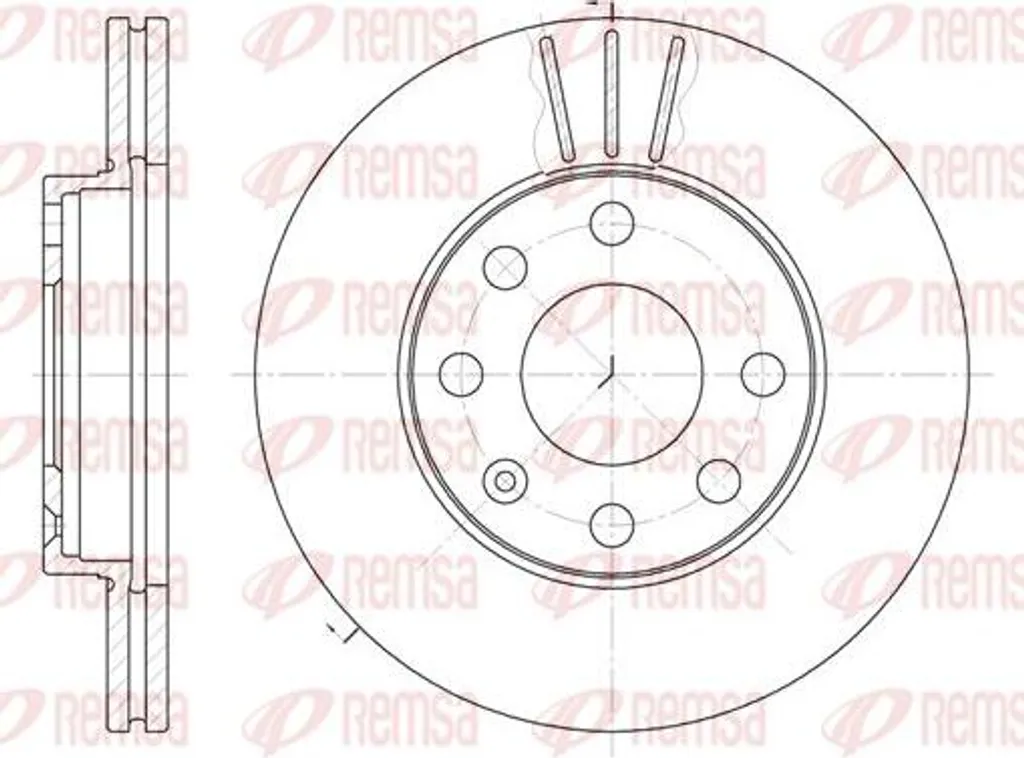 Disque de frein pour entretien Opel Corsa et Daewoo Lanos 1.4