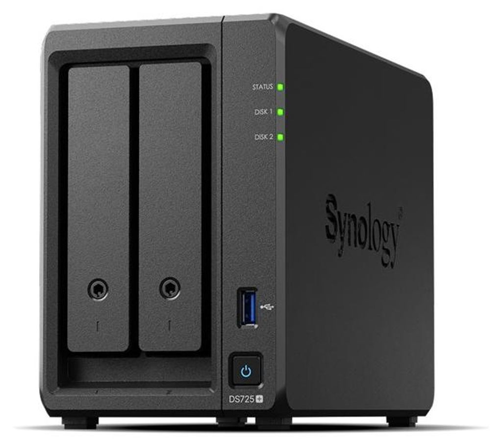 Synology DiskStation DS725+, NAS, Ryzen Embedded, R1600, 4 Produktbild 
