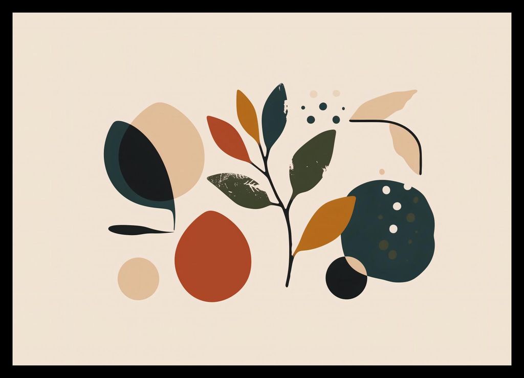 Plakat 42x29,7cm Garten der Melancholie