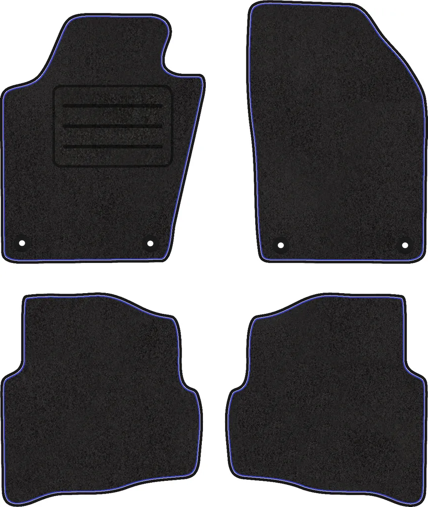 Set 4 Tappetini Performance Premium per Skoda Fabia III - Velluto Top - 2