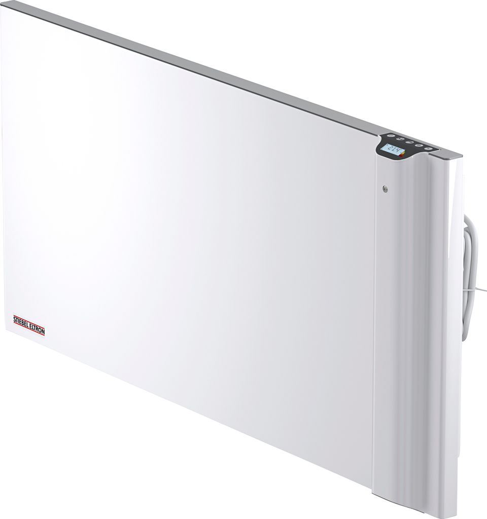 STIEBEL ELTRON elektronisch geregelter Duo-Wand-Konvektor CND 150, Elektroheizung 1,5 kW, für ca. 15 m², LC-Disyplay, 2 Heizsysteme, Offene-Fenst...
