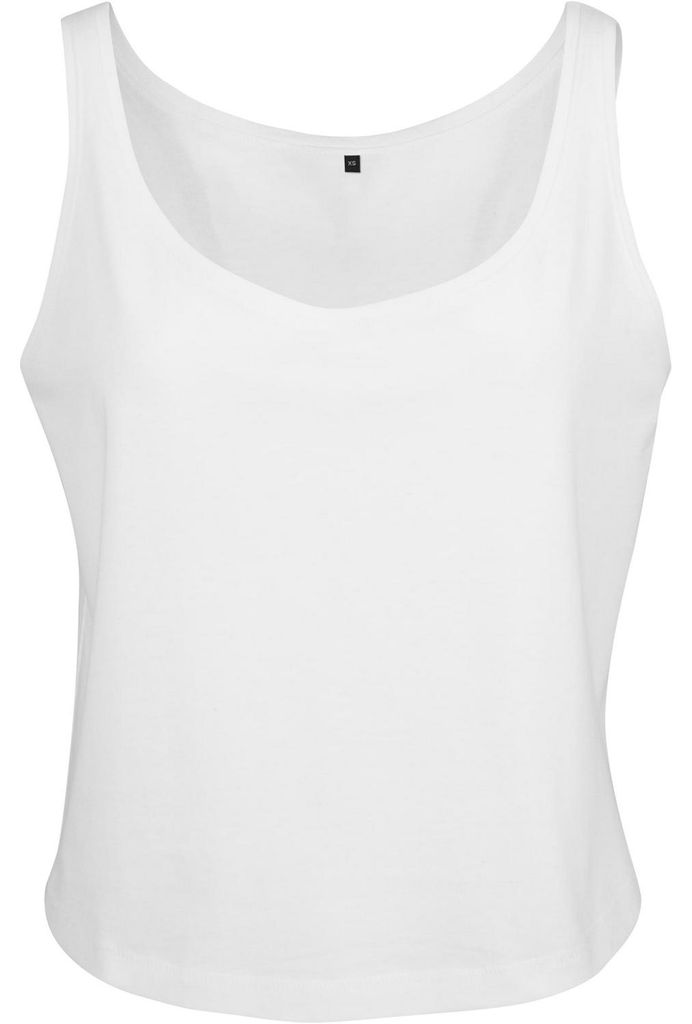 Build Your Brand - Ärmelloses Oberteil für Damen LT2443 (4XL) (Weiß)