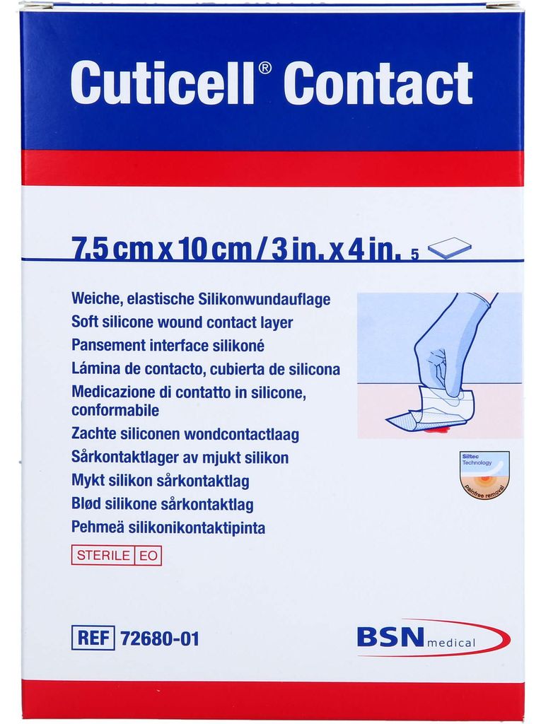 Cuticell Contact 7,5 cm x 10 cm, 5 St VER Obrázek produktu 