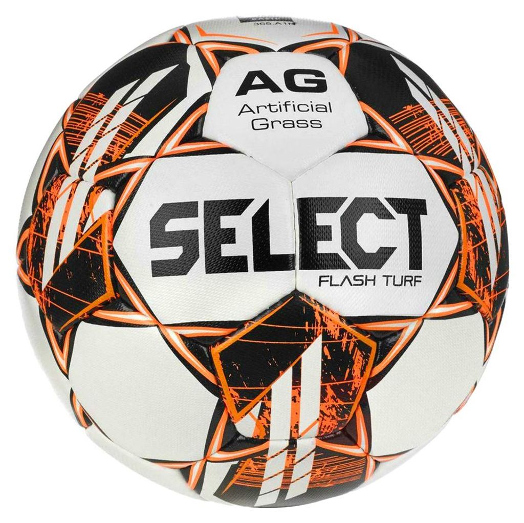 Select - "Select Flash Turf T26" Fußball MR183 (4) (Weiß/Orange)