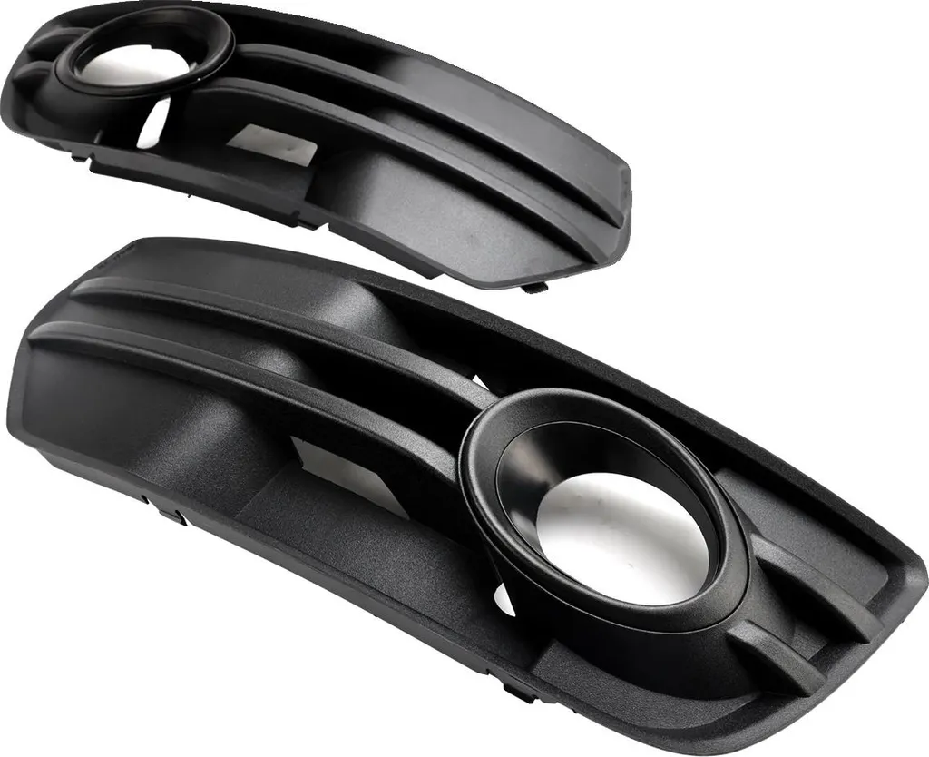 Grille de Phares Antibrouillard en ABS Noir pour Remplacement Direct