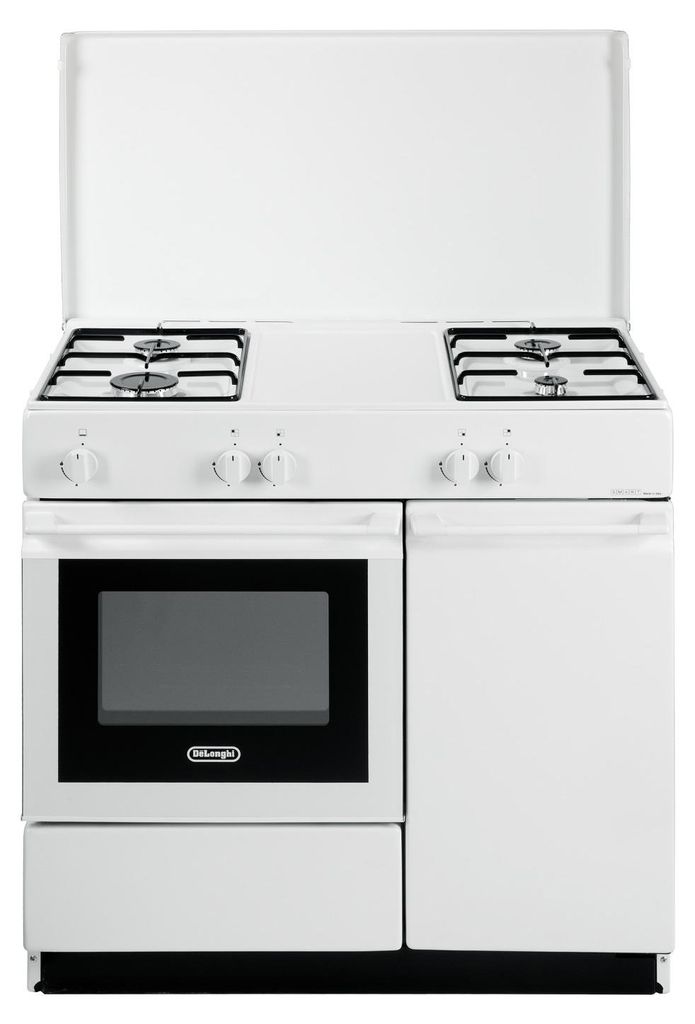 De’Longhi SGW 854 NM four et cuisinière Gaz Blanc Image du produit 