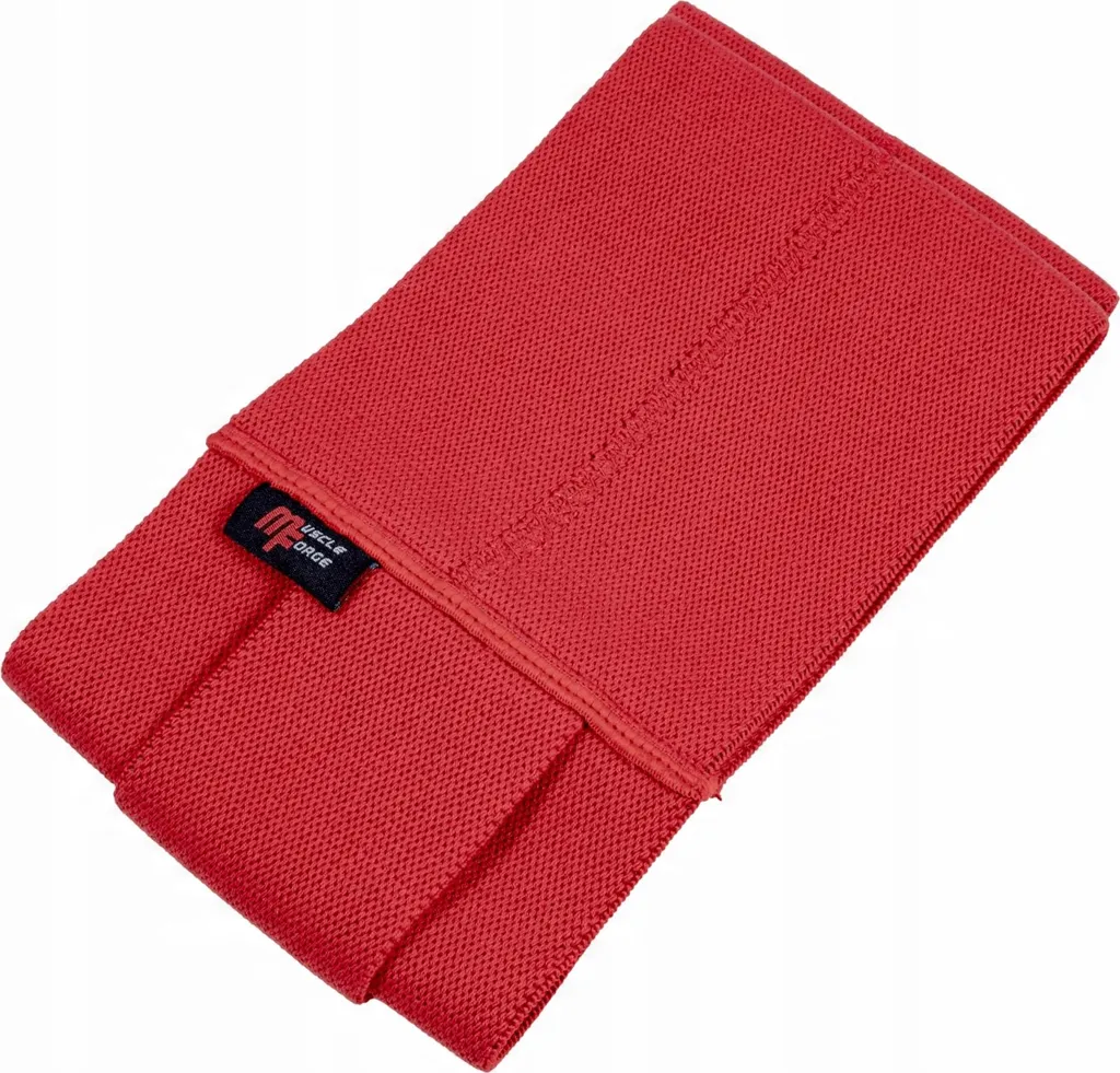 Manches de développé-couché rouges pour musculation et powerlifting